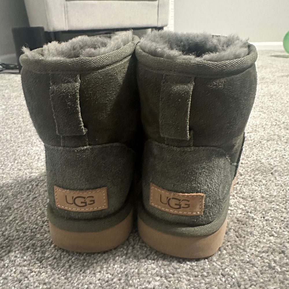 Olive Green Classic Mini Uggs